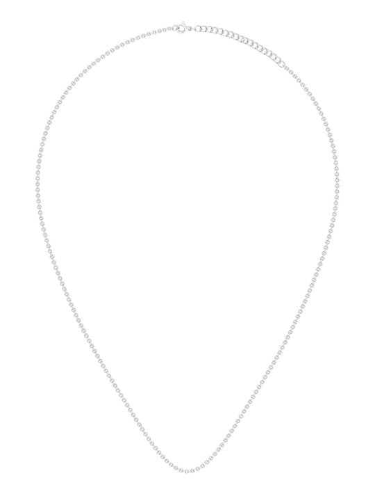 9.25 Sterling Silver Rhodium-Plated CZ Teardrop-Shaped Pendant With Chain - Inddus Jewelry