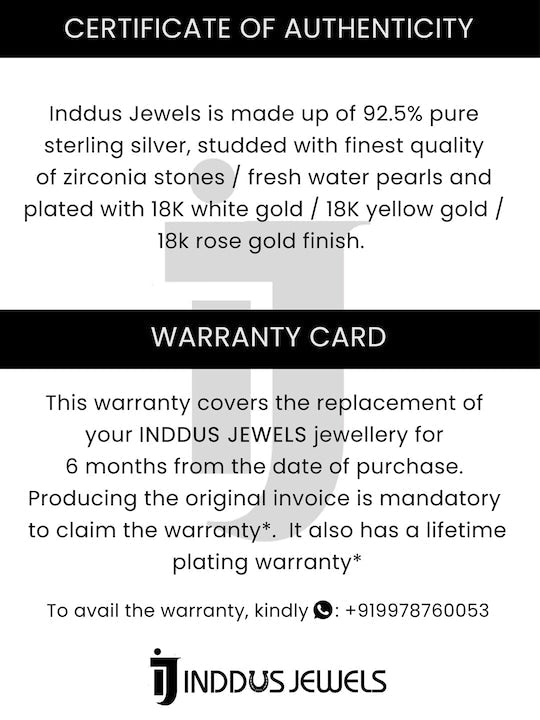 Rhodium-Plated Square Shaped Adjustable Finger Ring. - Inddus Jewelry