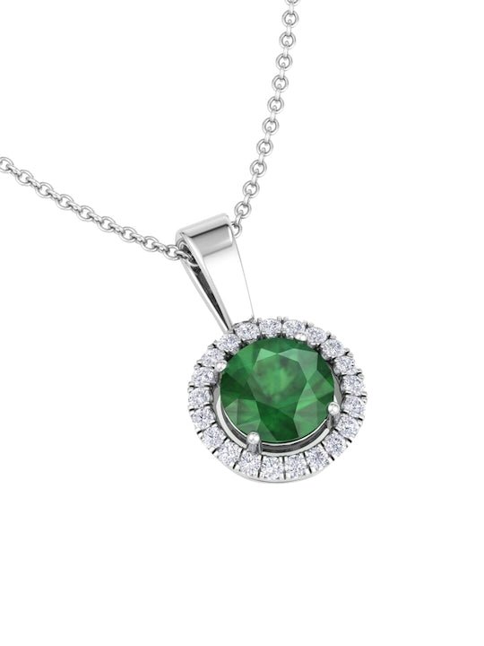 Sterling Silver Rhodium-Plated Necklace - Inddus Jewelry